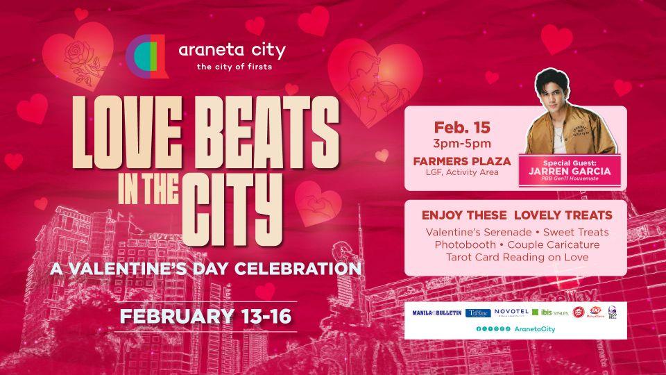 Hearts Beat at Araneta City this Valentine's Day